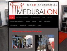 Tablet Screenshot of medusalon.de